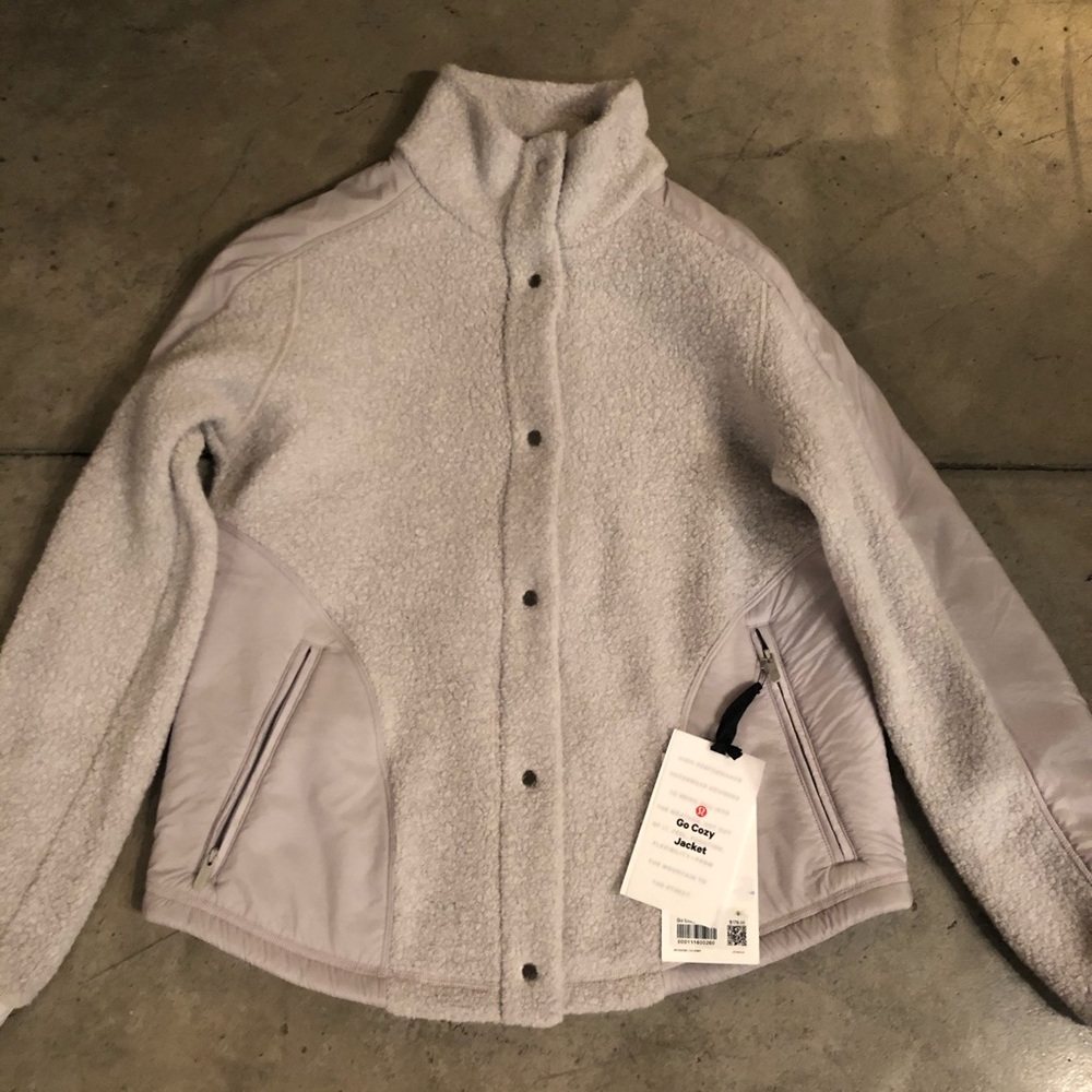 Lululemon Go Cozy Jacket White - Picture 4 of 7